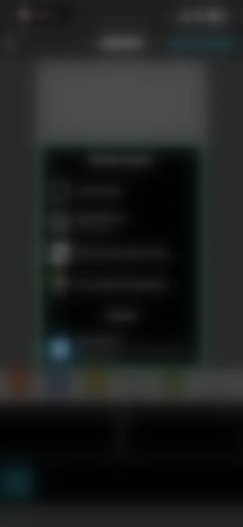 Locked screen preview