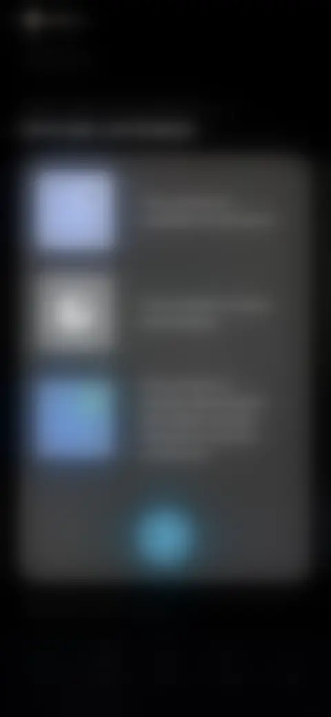 Locked screen preview