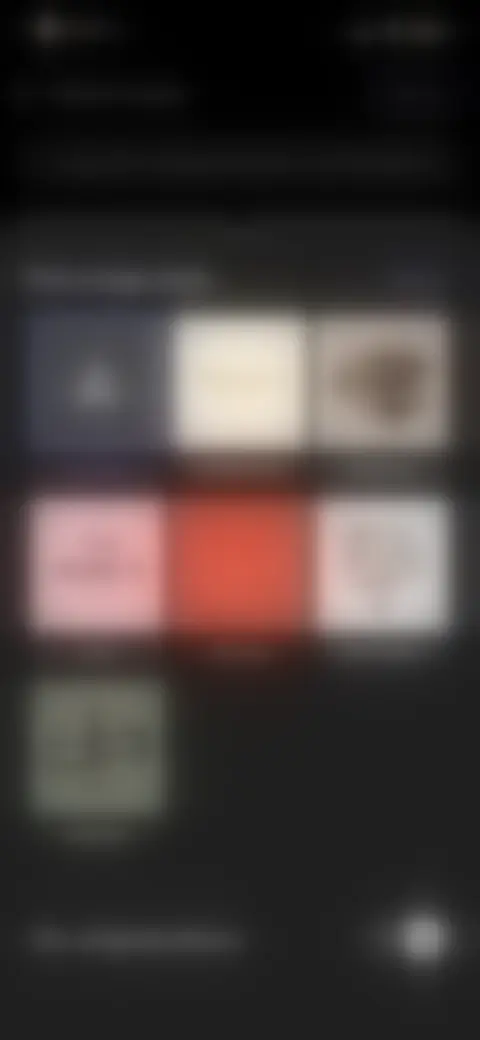 Locked screen preview