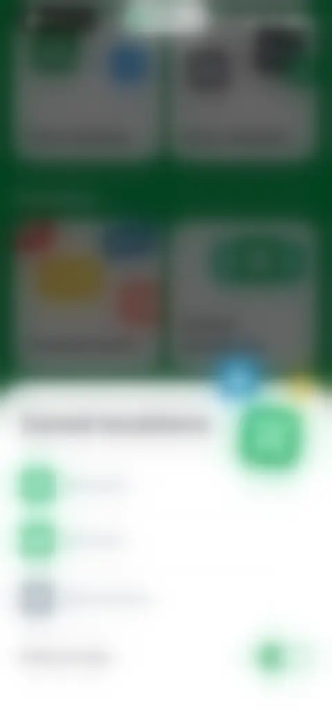 Locked screen preview