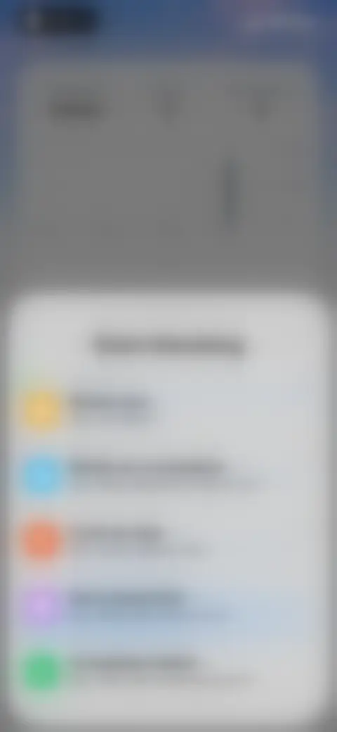 Locked screen preview