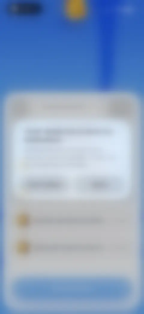 Locked screen preview