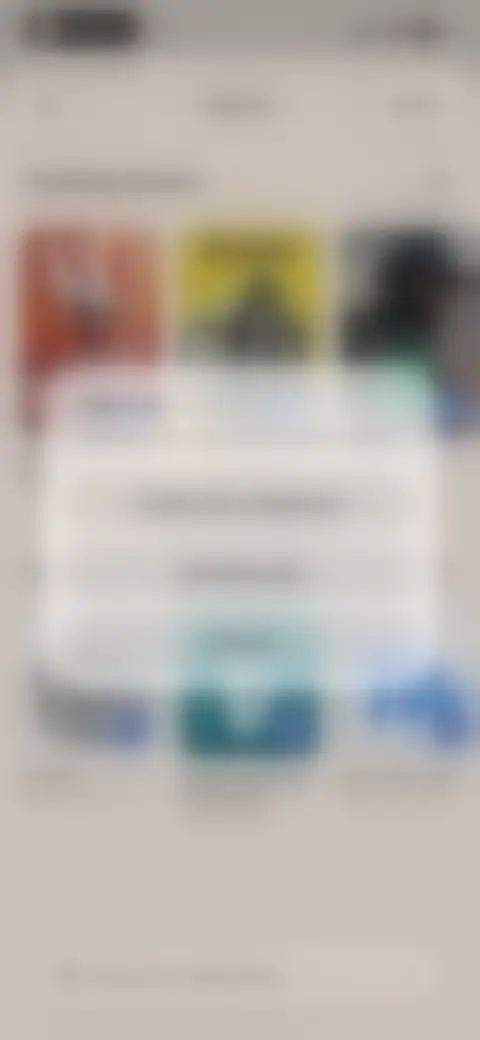 Locked screen preview