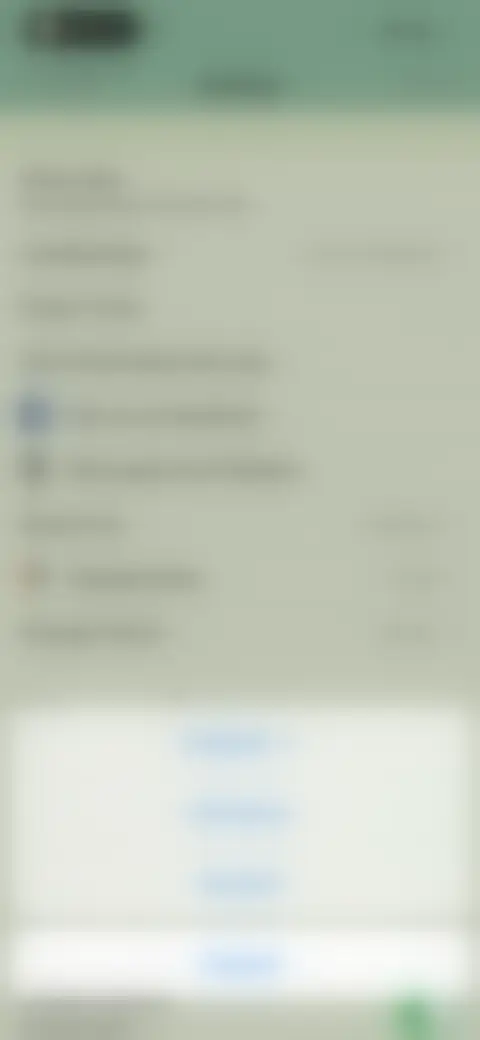 Locked screen preview