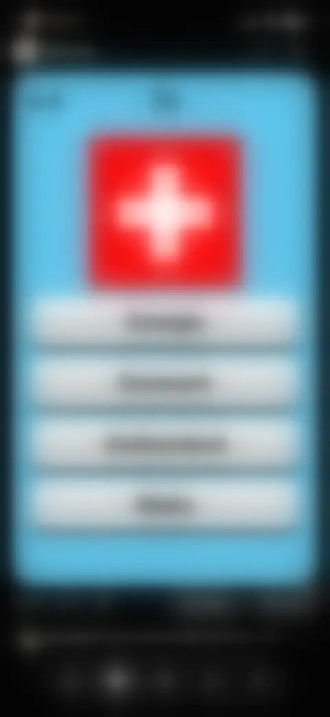 Locked screen preview