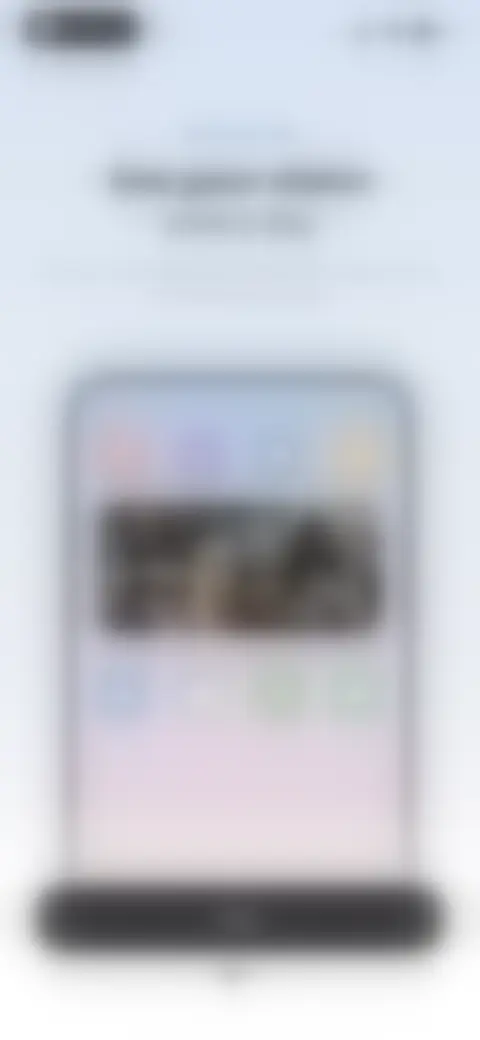 Locked screen preview