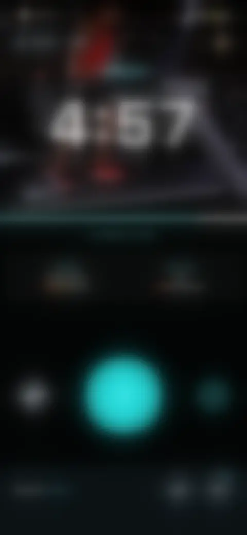 Locked screen preview
