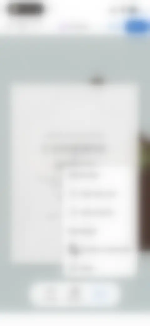 Locked screen preview