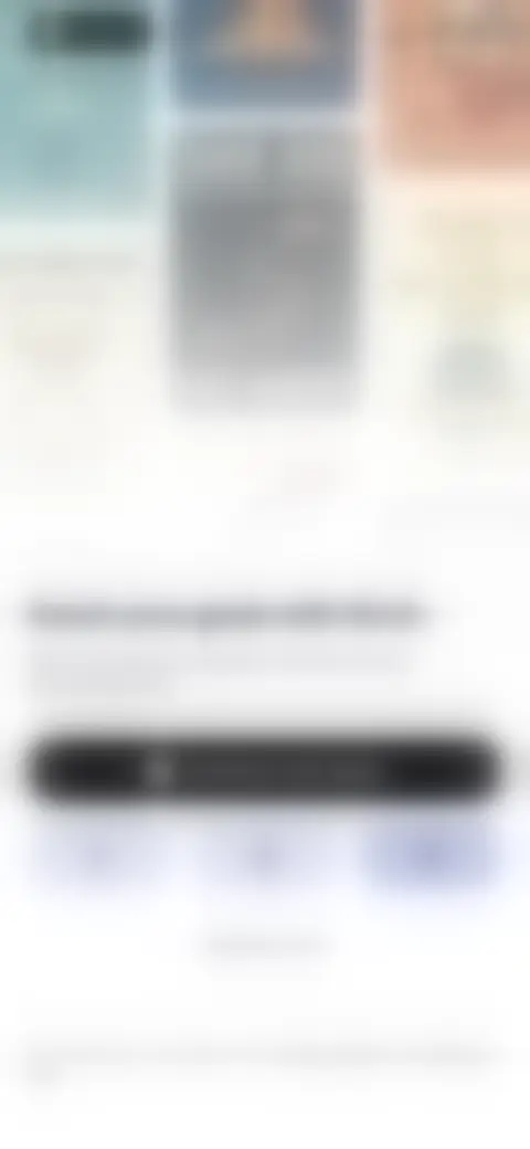 Locked screen preview