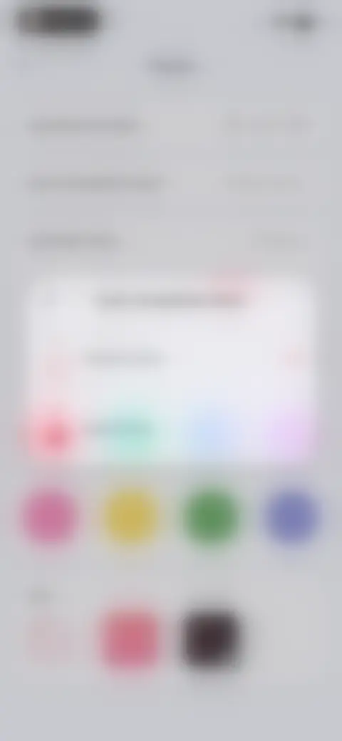Locked screen preview