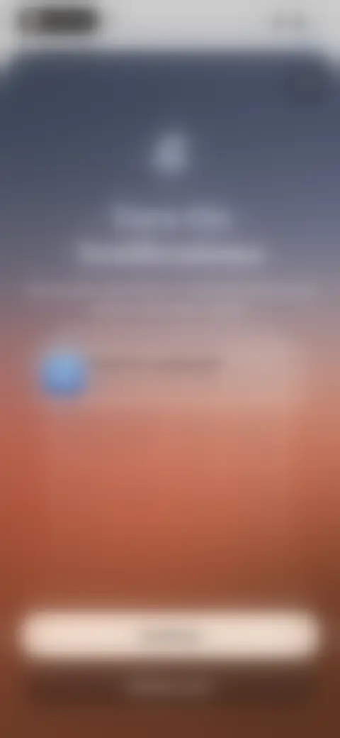 Locked screen preview