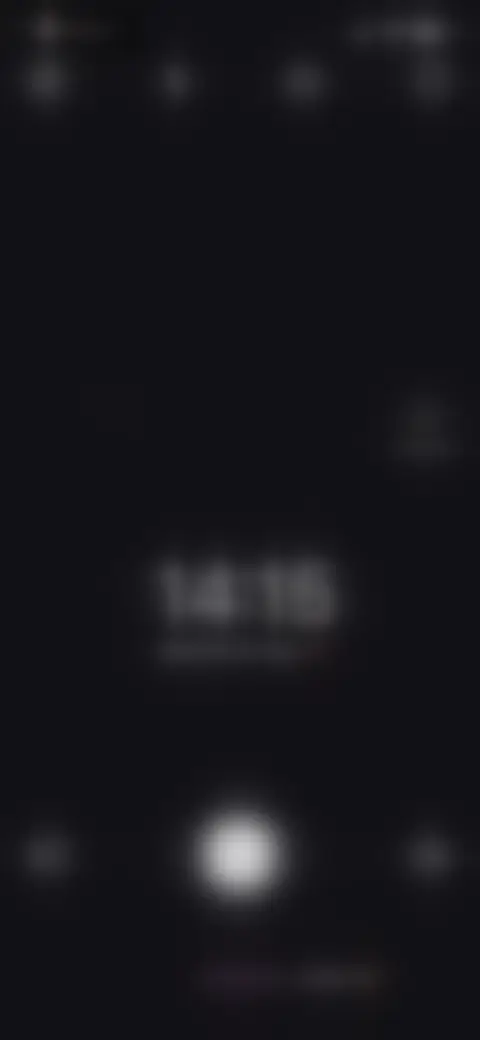 Locked screen preview