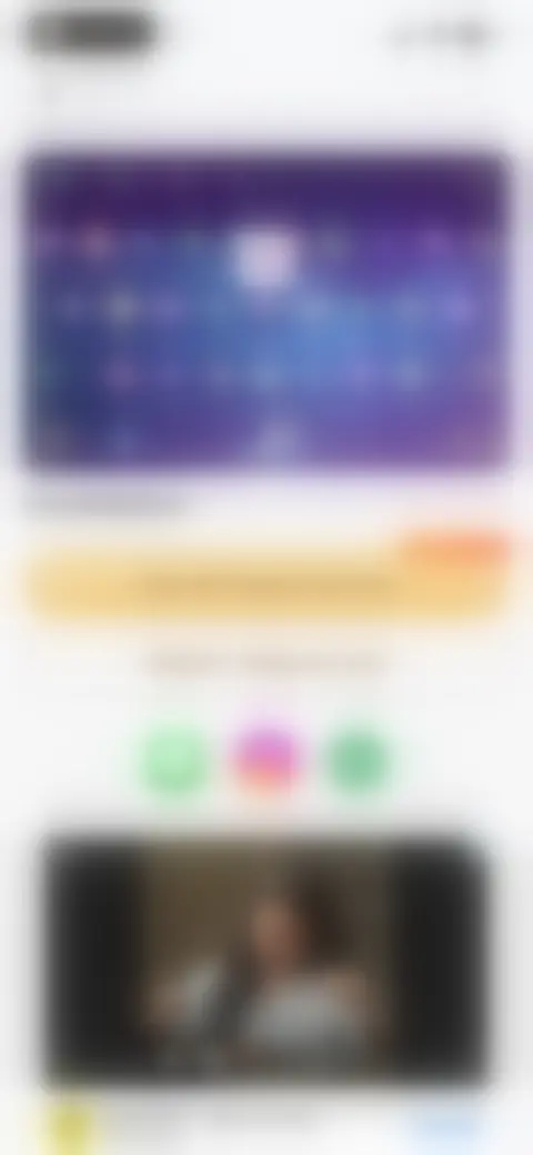 Locked screen preview