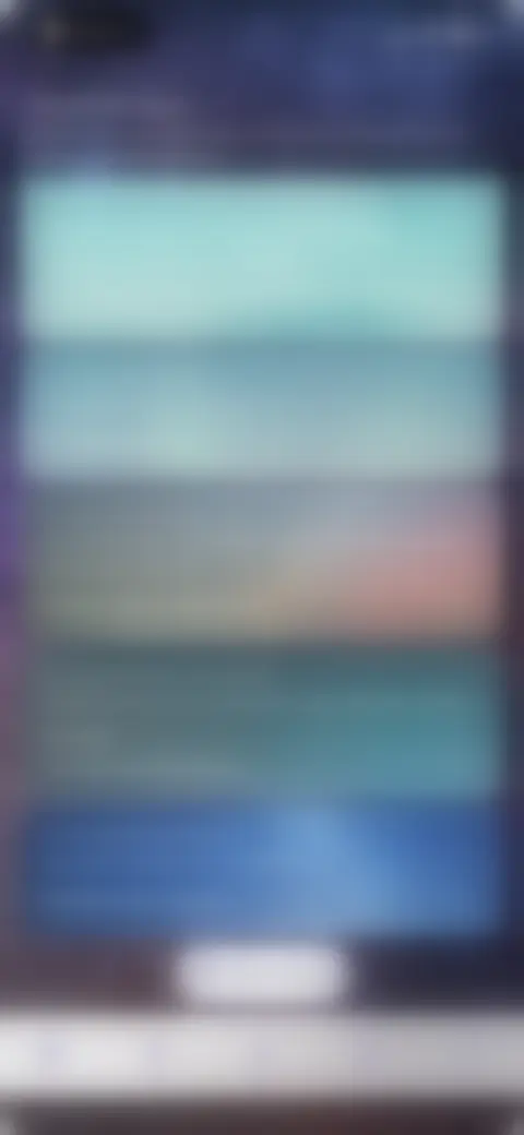 Locked screen preview