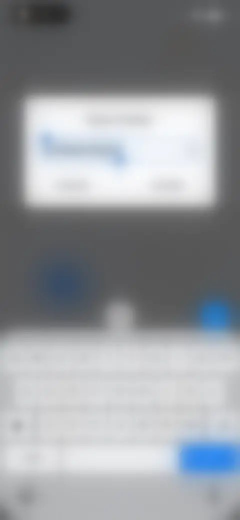 Locked screen preview