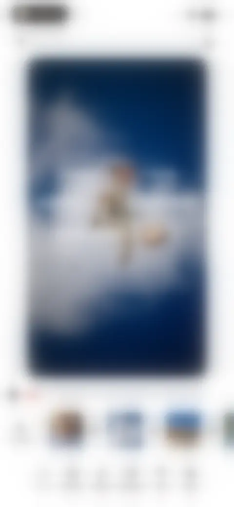 Locked screen preview