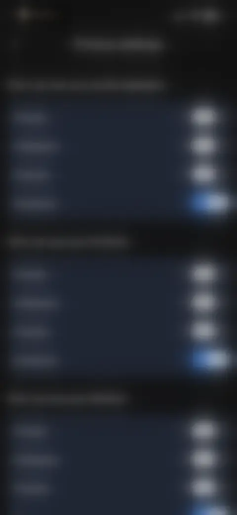 Locked screen preview