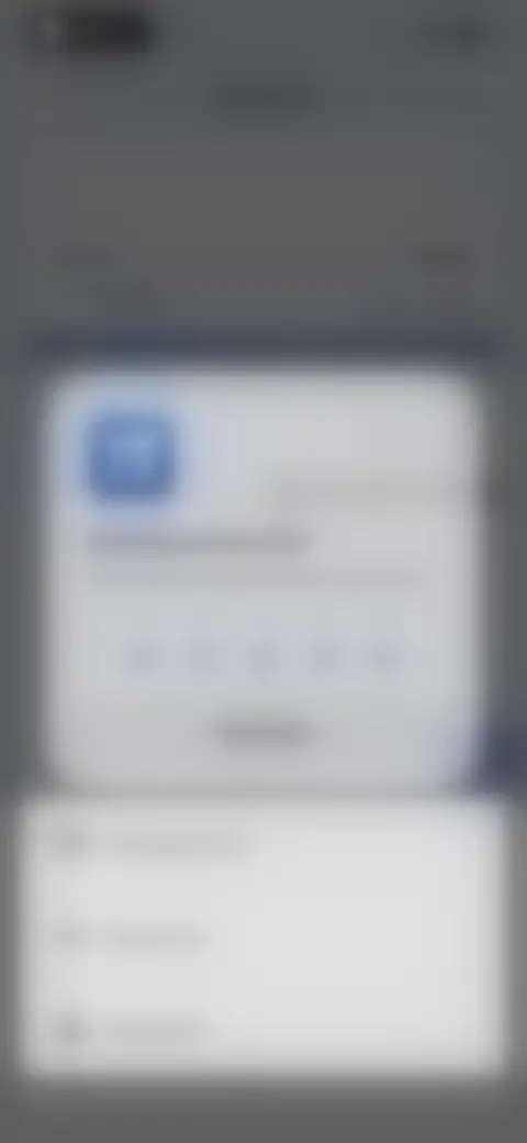 Locked screen preview