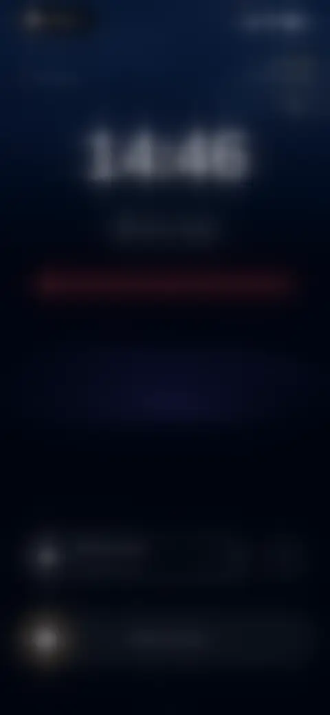 Locked screen preview
