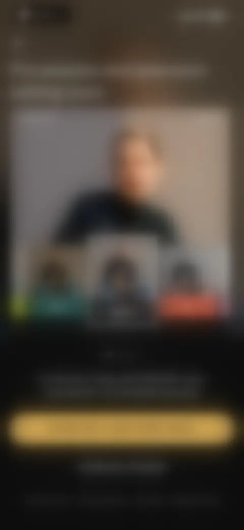 Locked screen preview