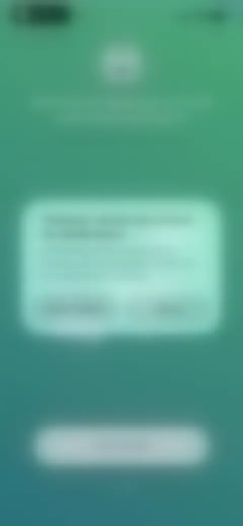 Locked screen preview