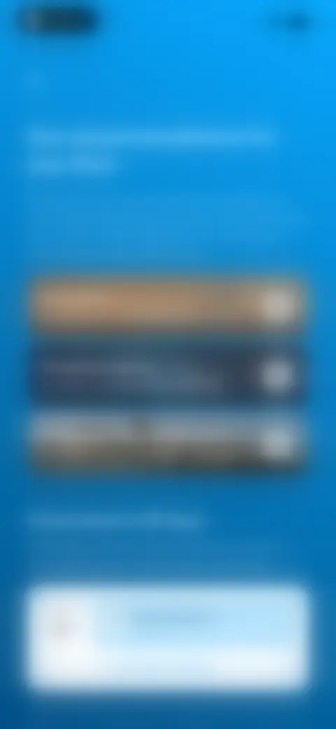 Locked screen preview