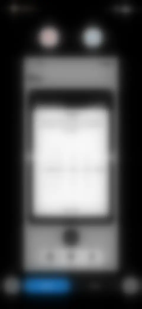 Locked screen preview