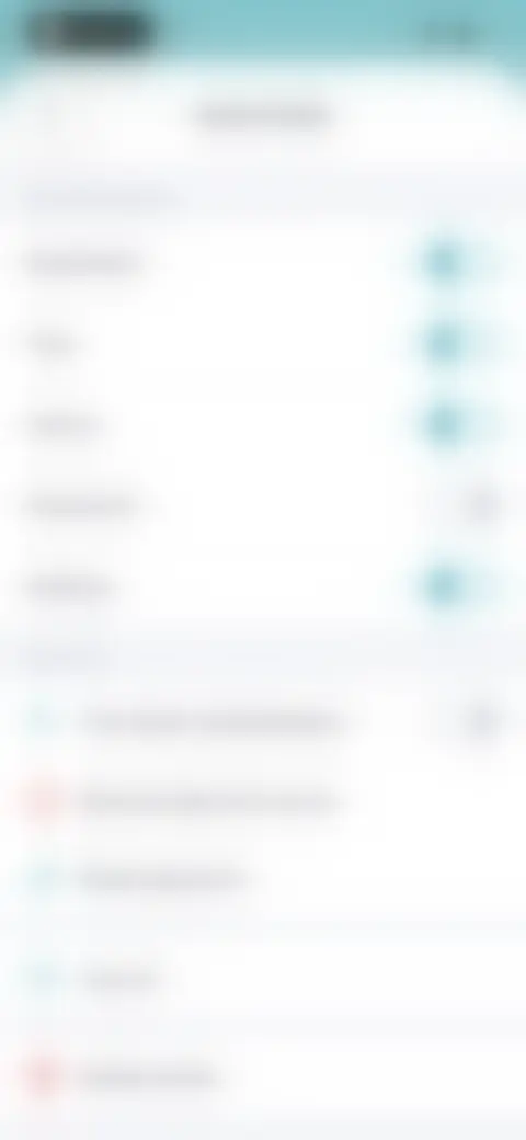 Locked screen preview