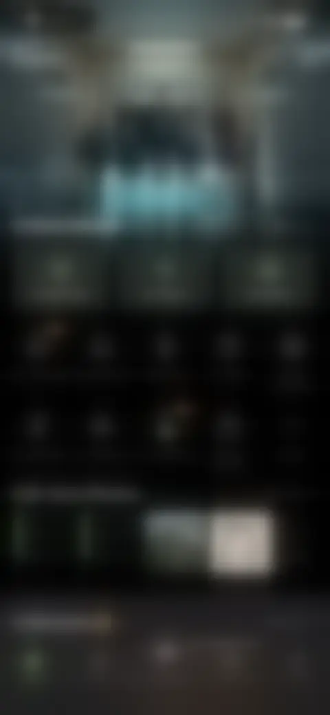 Locked screen preview