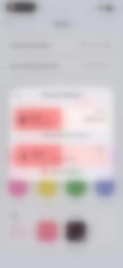 Locked screen preview
