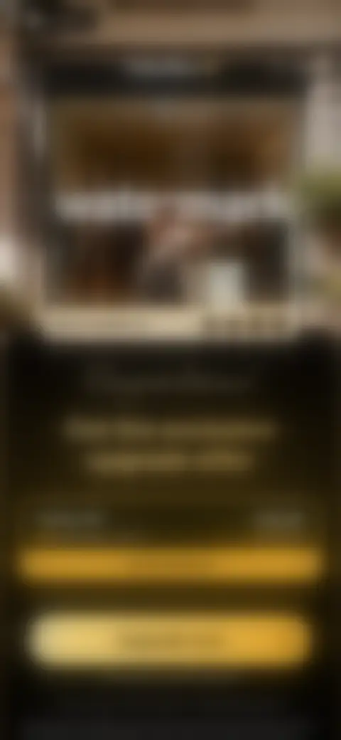 Locked screen preview