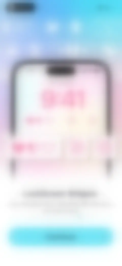 Locked screen preview