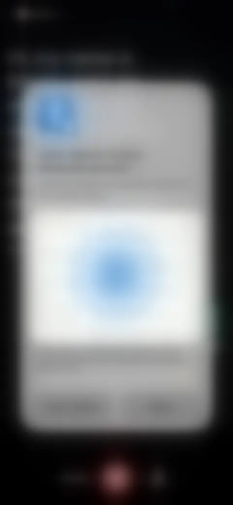Locked screen preview
