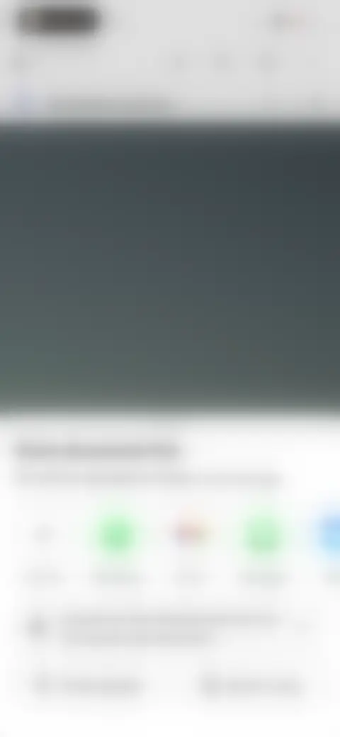 Locked screen preview