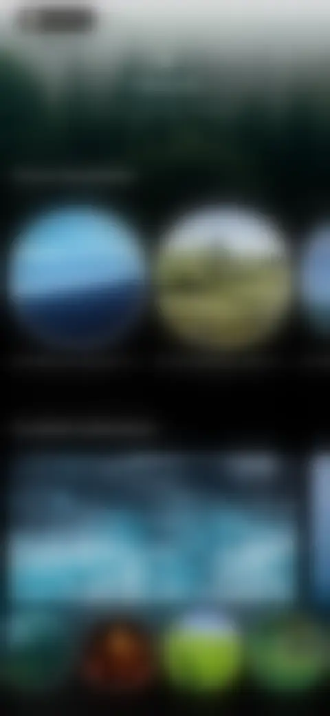 Locked screen preview