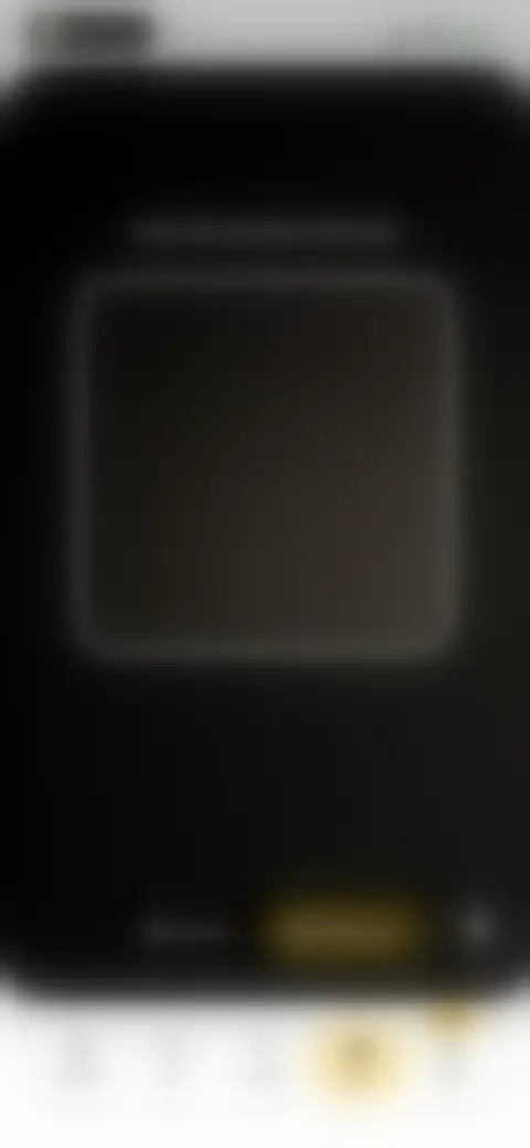 Locked screen preview