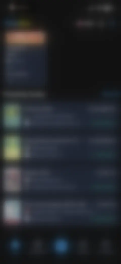 Locked screen preview