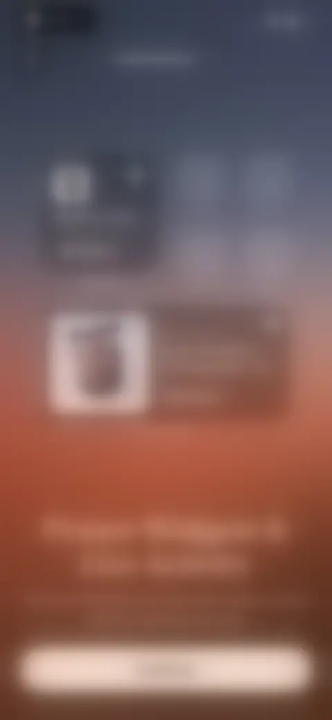 Locked screen preview