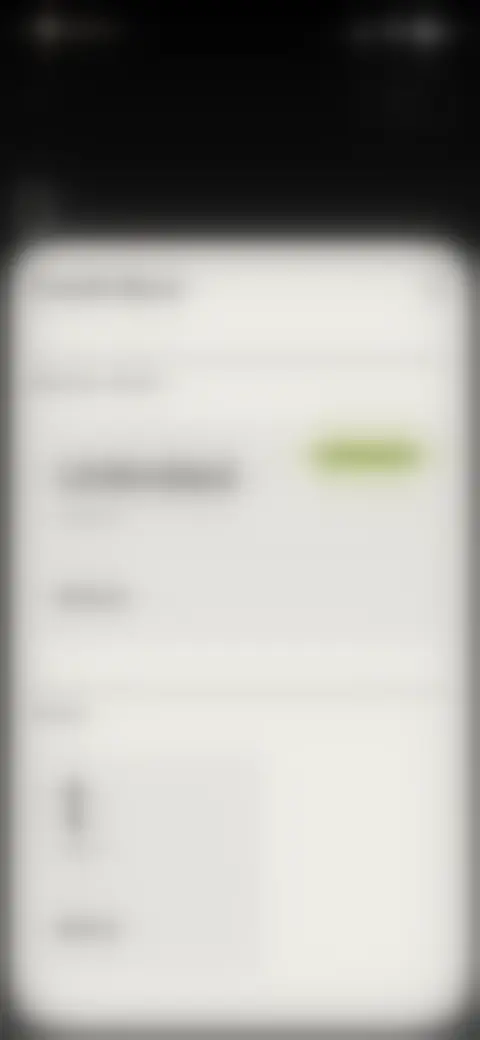 Locked screen preview