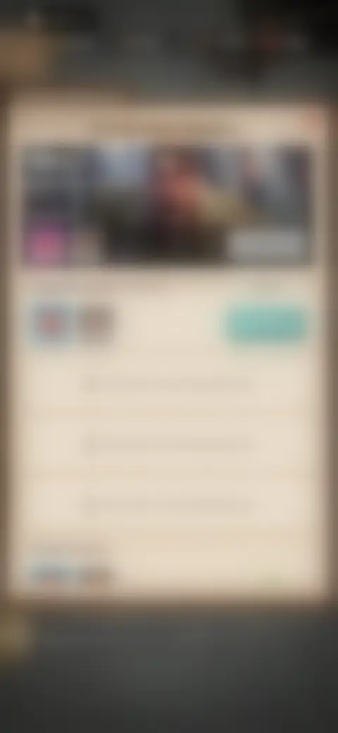 Locked screen preview