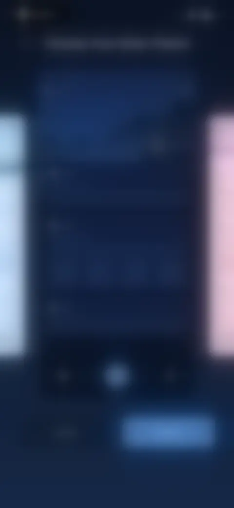 Locked screen preview