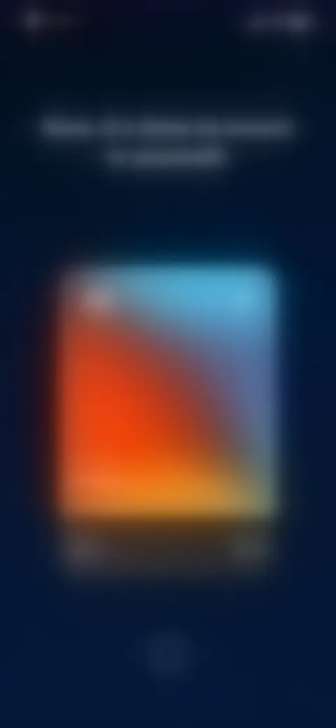 Locked screen preview