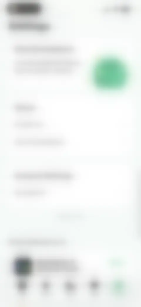 Locked screen preview