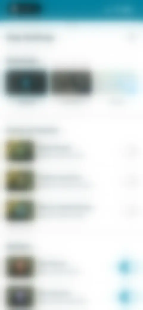 Locked screen preview