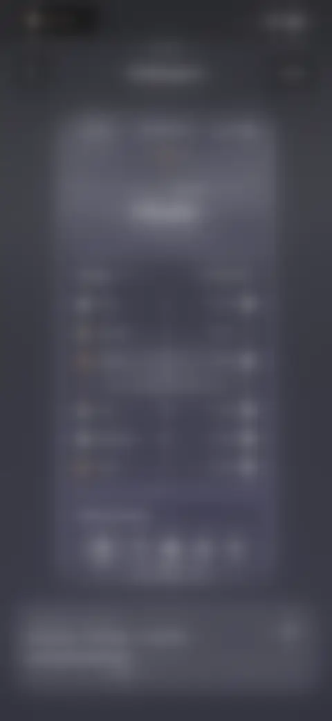Locked screen preview