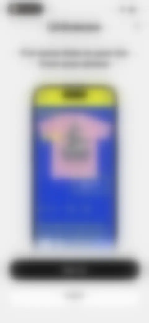 Locked screen preview