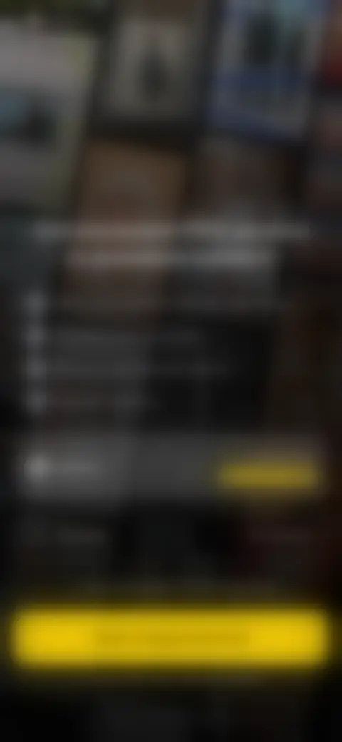 Locked screen preview