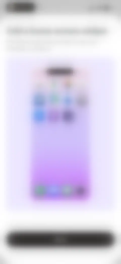 Locked screen preview