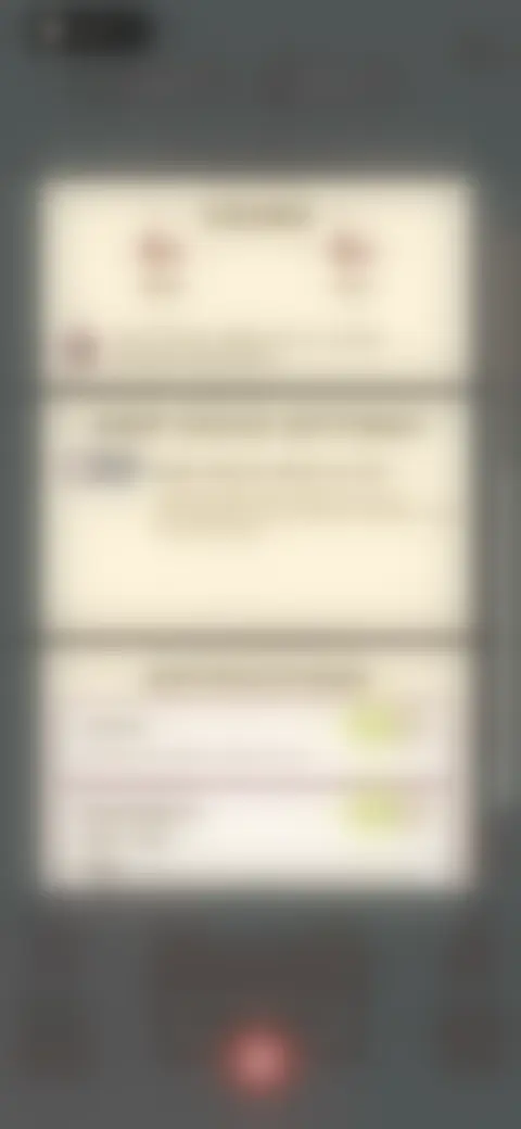 Locked screen preview