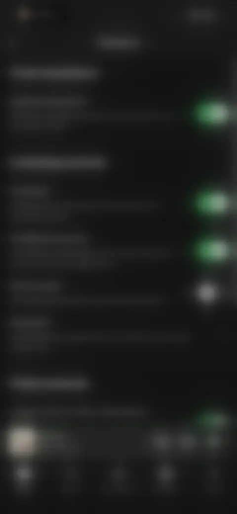 Locked screen preview